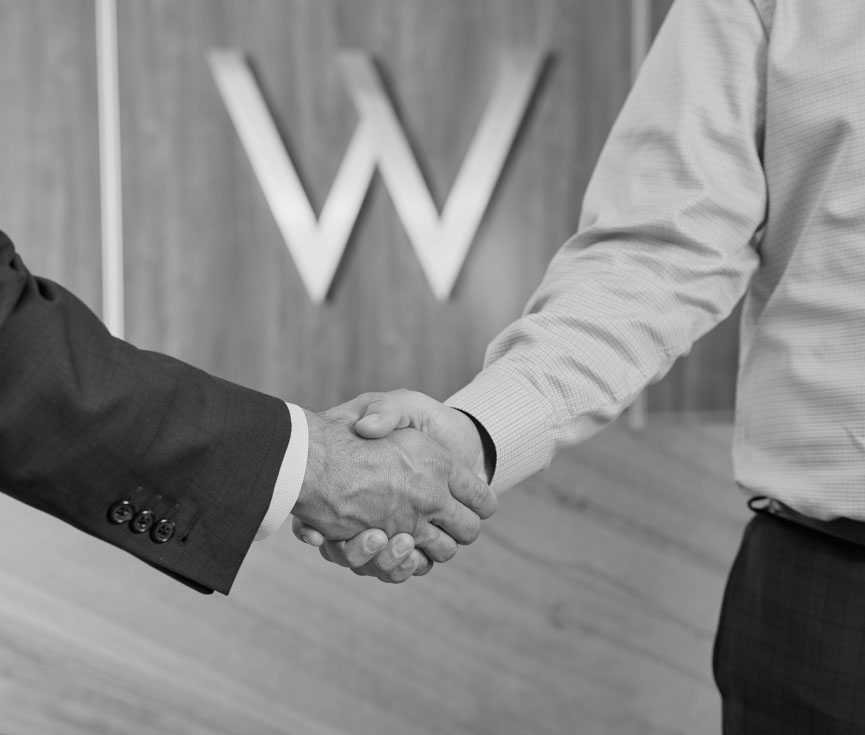 shaking hands